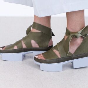 Trippen Montsera Lilac Sandals Size 37 NEW